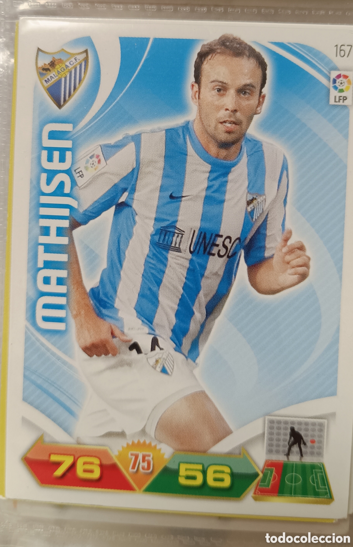 Cromos de f&uacute;tbol: 167 MATHIJSEN Adrenalyn 11/12