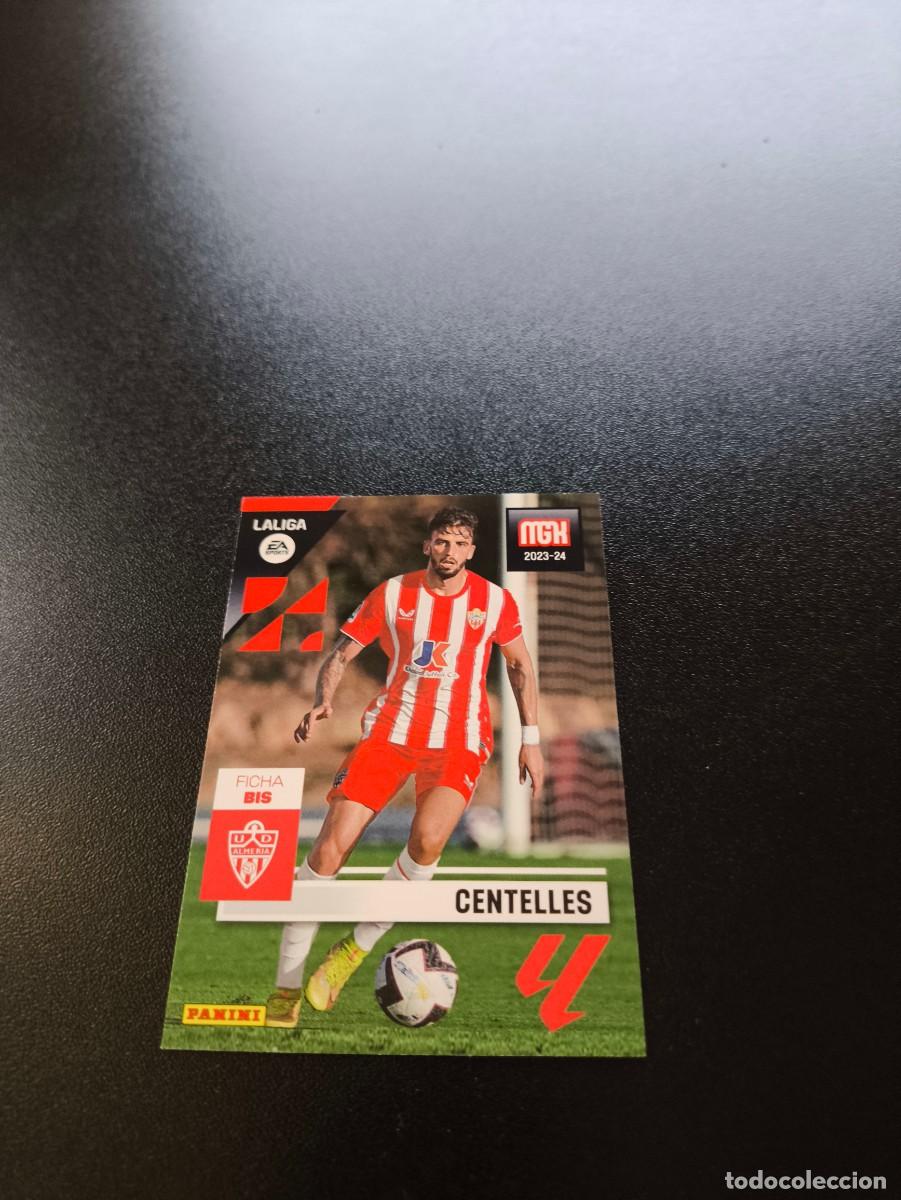 Cromos de f&uacute;tbol: 43 BIS Centelles ALMERIA PANINI LIGA MEGACRACKS MGK 2023 2024 23 24 NO ESTE