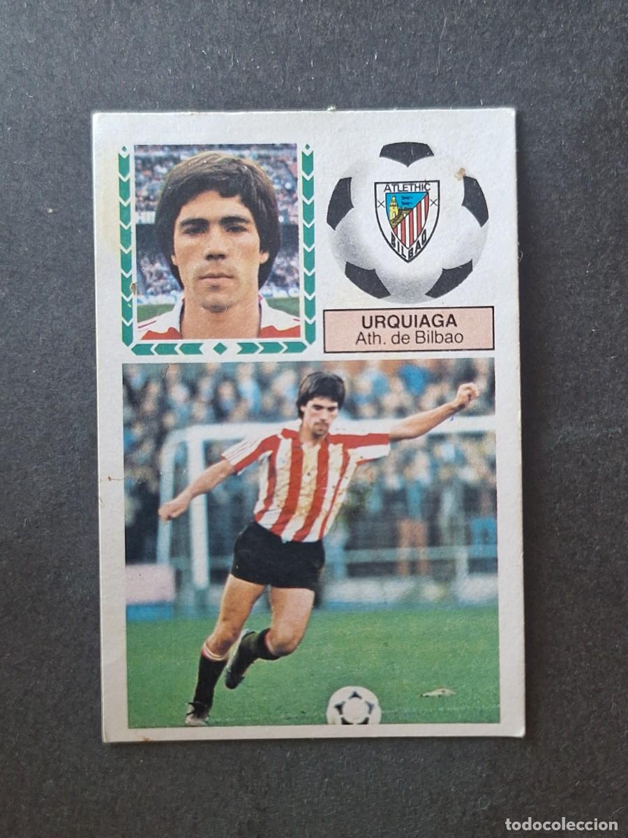 Cromos de f&uacute;tbol: L5 URQUIAGA ATHLETIC CLUB DE BILBAO LIGA ESTE 1983 1984 83 84 DESPEGADO RECUPERADO