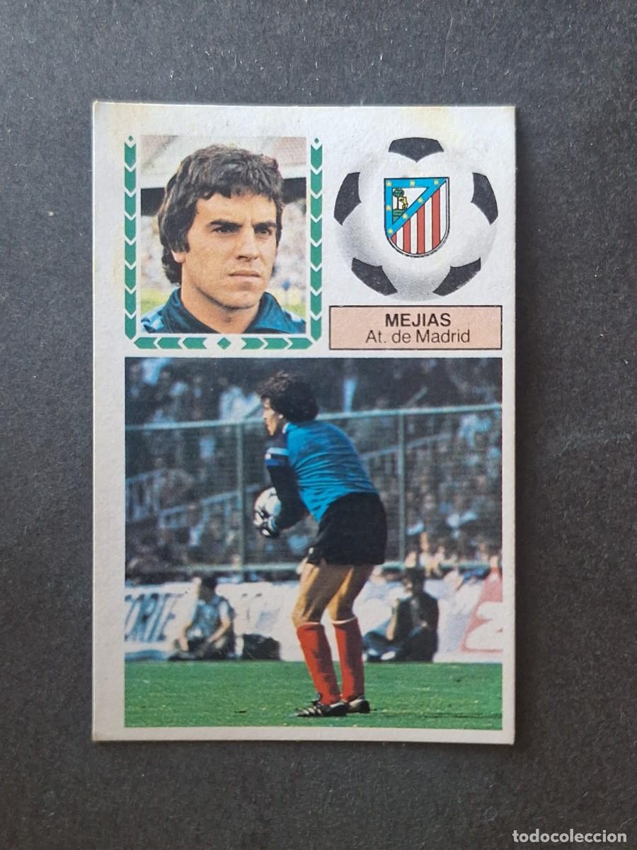 Cromos de f&uacute;tbol: L5 MEJIAS ATLETICO DE MADRID LIGA ESTE 1983 1984 83 84 DESPEGADO RECUPERADO
