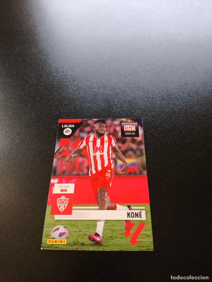 Cromos de f&uacute;tbol: 53 BIS Kon&eacute; ALMERIA PANINI LIGA MEGACRACKS MGK 2023 2024 23 24 NO ESTE