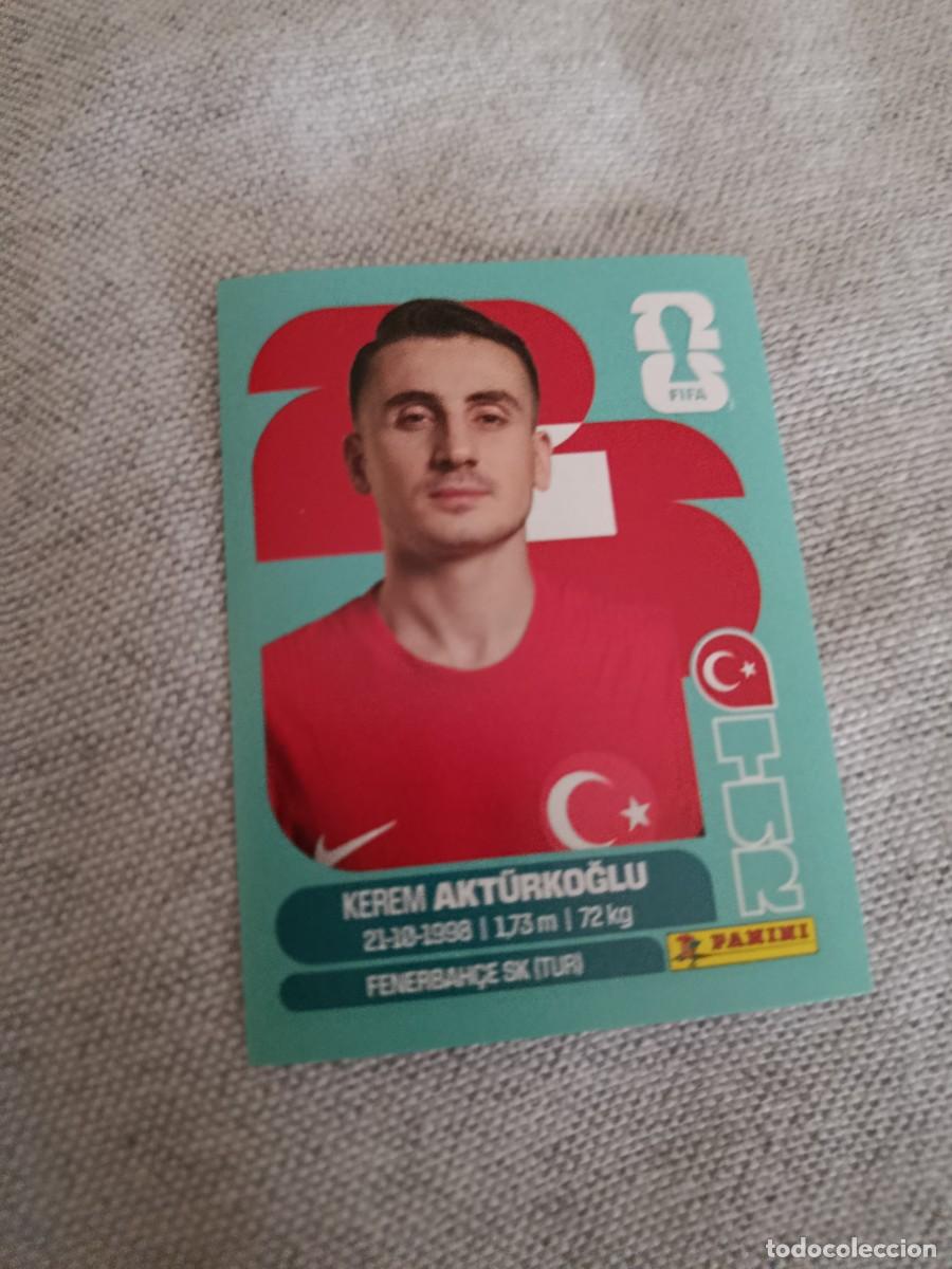 Cromos de f&uacute;tbol: Mundial Estados Unidos-Mexico-Canad&aacute; 2026. 19- Akt&uuml;rnoglu. Turqu&iacute;a. Nunca pegado.