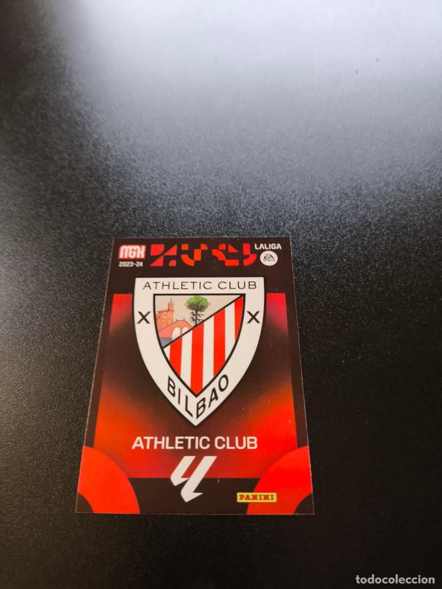 Cromos de f&uacute;tbol: 55 Escudo ATHLETIC DE BILBAO PANINI LIGA MEGACRACKS MGK 2023 2024 23 24 NO ESTE