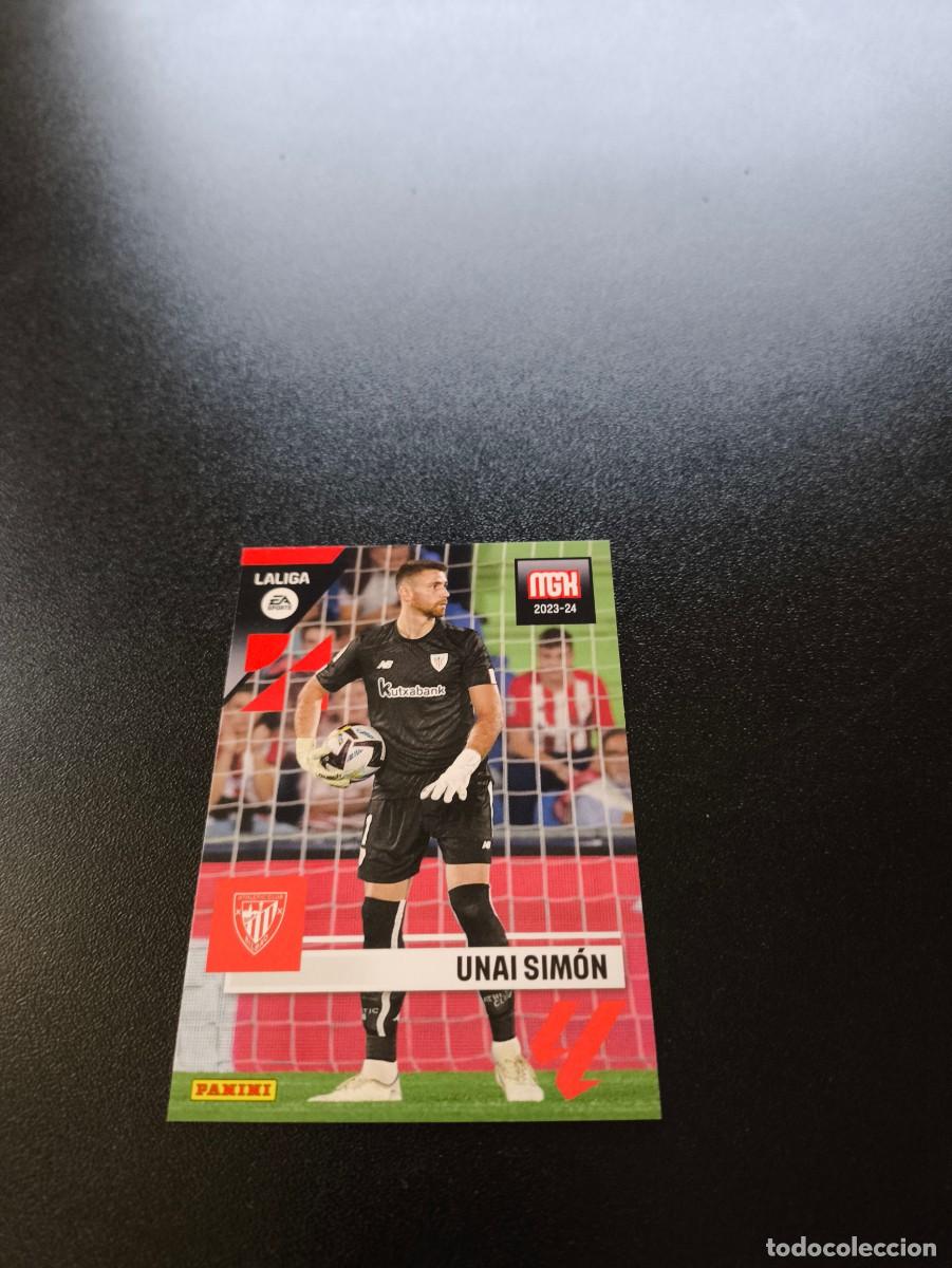Cromos de f&uacute;tbol: 56 Unai Sim&oacute;n ATHLETIC DE BILBAO PANINI LIGA MEGACRACKS MGK 2023 2024 23 24 NO ESTE