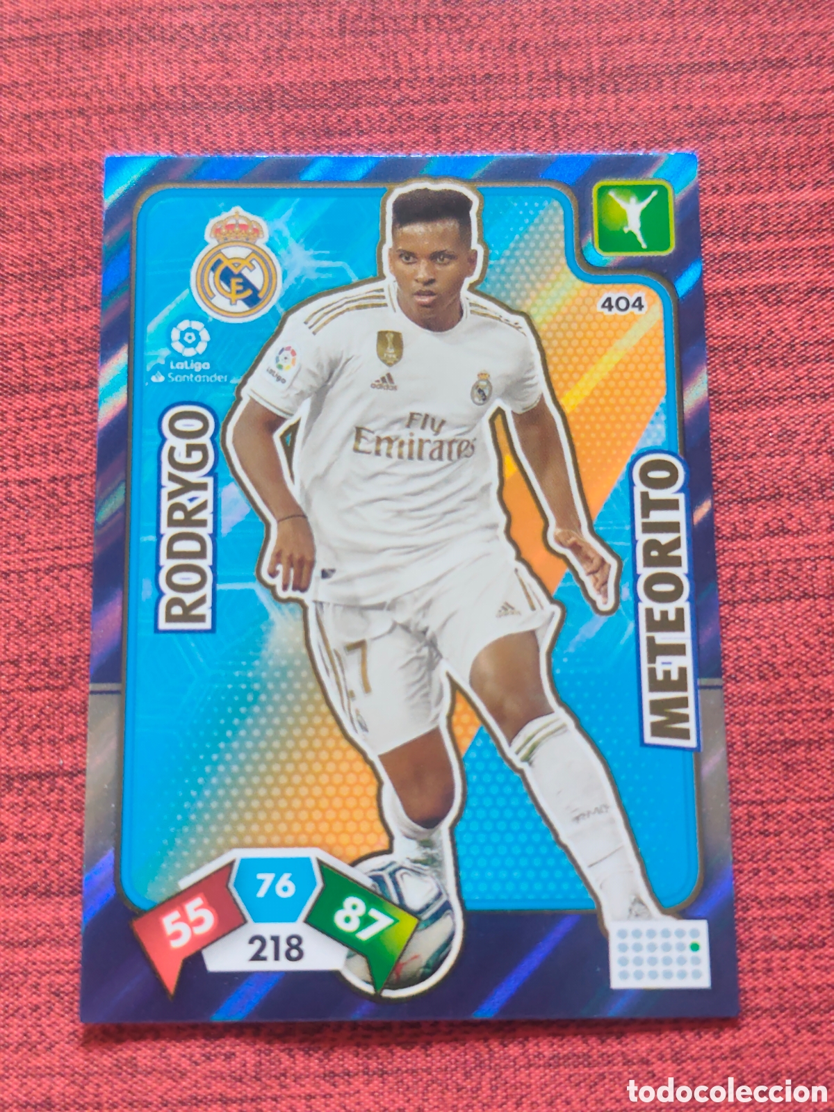 Cromos de f&uacute;tbol: 404 RODRYGO REAL MADRID METEORITO ADRENALYN XL 2019 2020