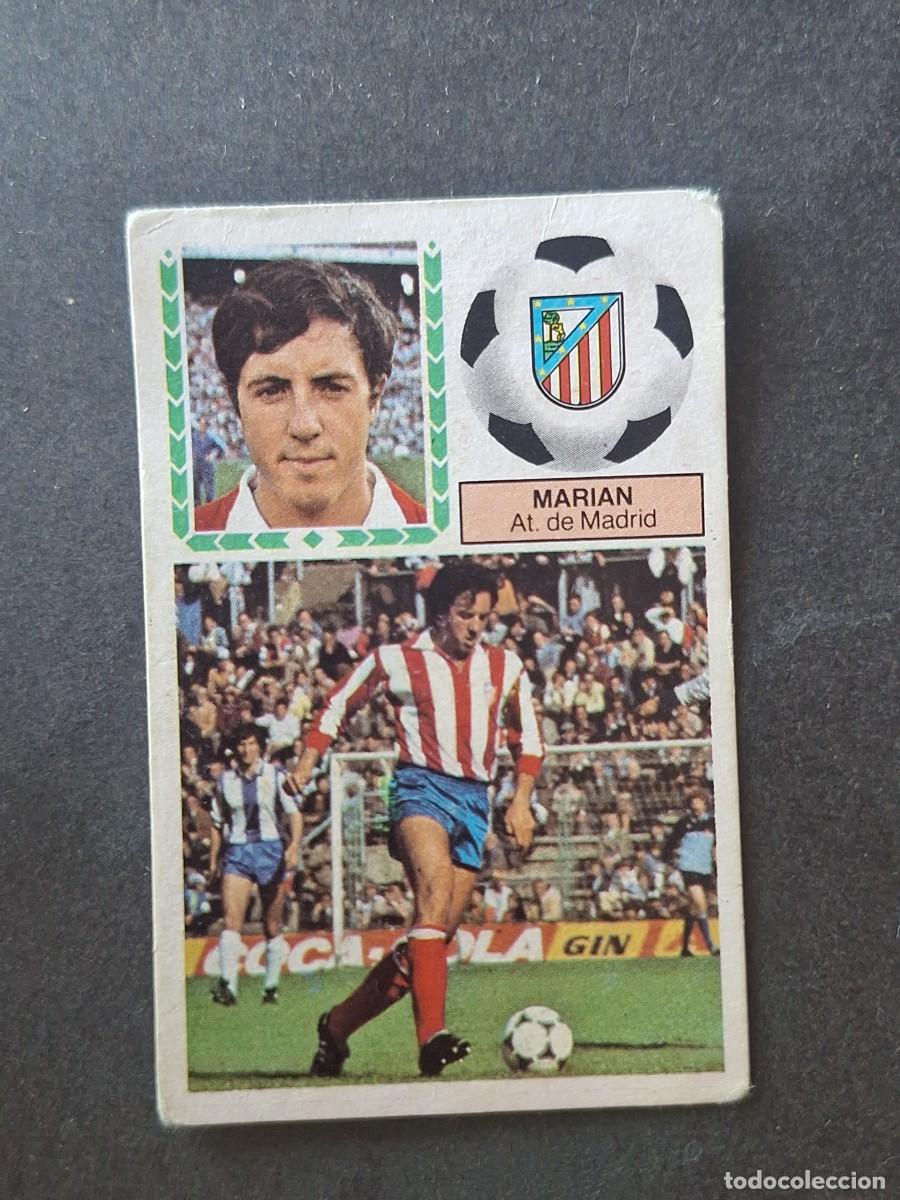 Cromos de f&uacute;tbol: L5 MARIAN ATLETICO DE MADRID LIGA ESTE 1983 1984 83 84 DESPEGADO RECUPERADO