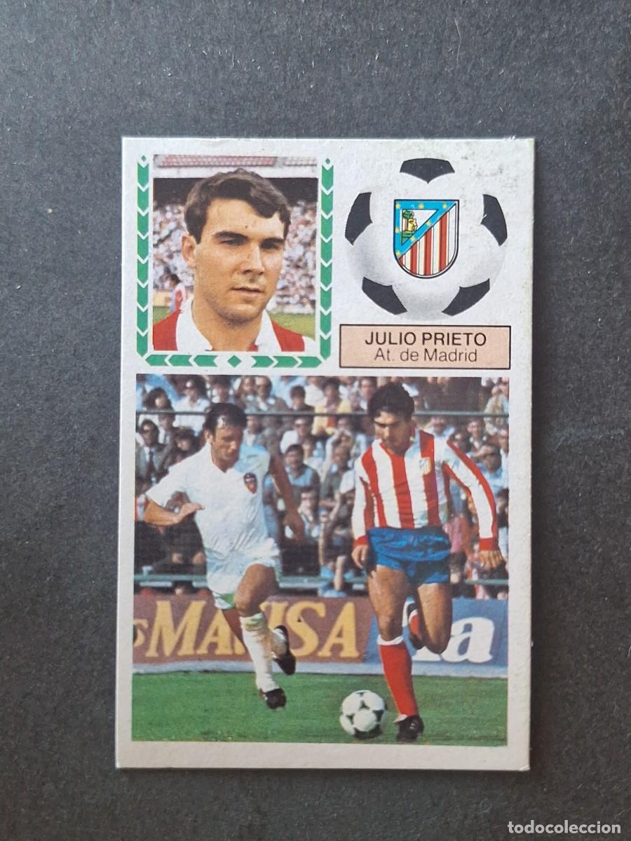 Cromos de f&uacute;tbol: L5 JULIO PRIETO ATLETICO DE MADRID LIGA ESTE 1983 1984 83 84 DESPEGADO RECUPERADO