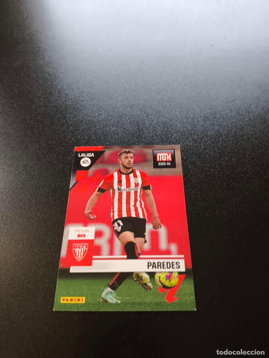 Cromos de f&uacute;tbol: 59 BIS Paredes ATHLETIC DE BILBAO PANINI LIGA MEGACRACKS MGK 2023 2024 23 24 NO ESTE
