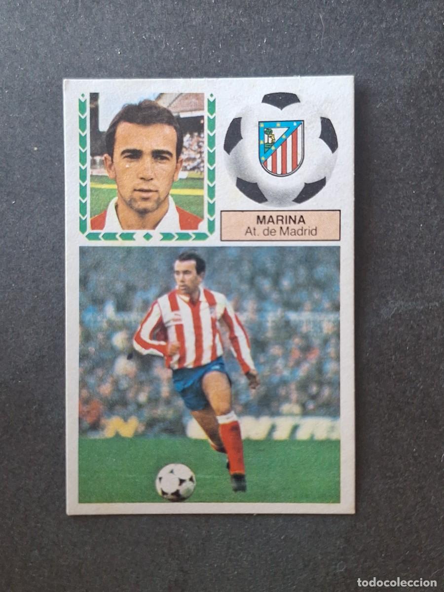 Cromos de f&uacute;tbol: L5 MARINA ATLETICO DE MADRID LIGA ESTE 1983 1984 83 84 DESPEGADO RECUPERADO