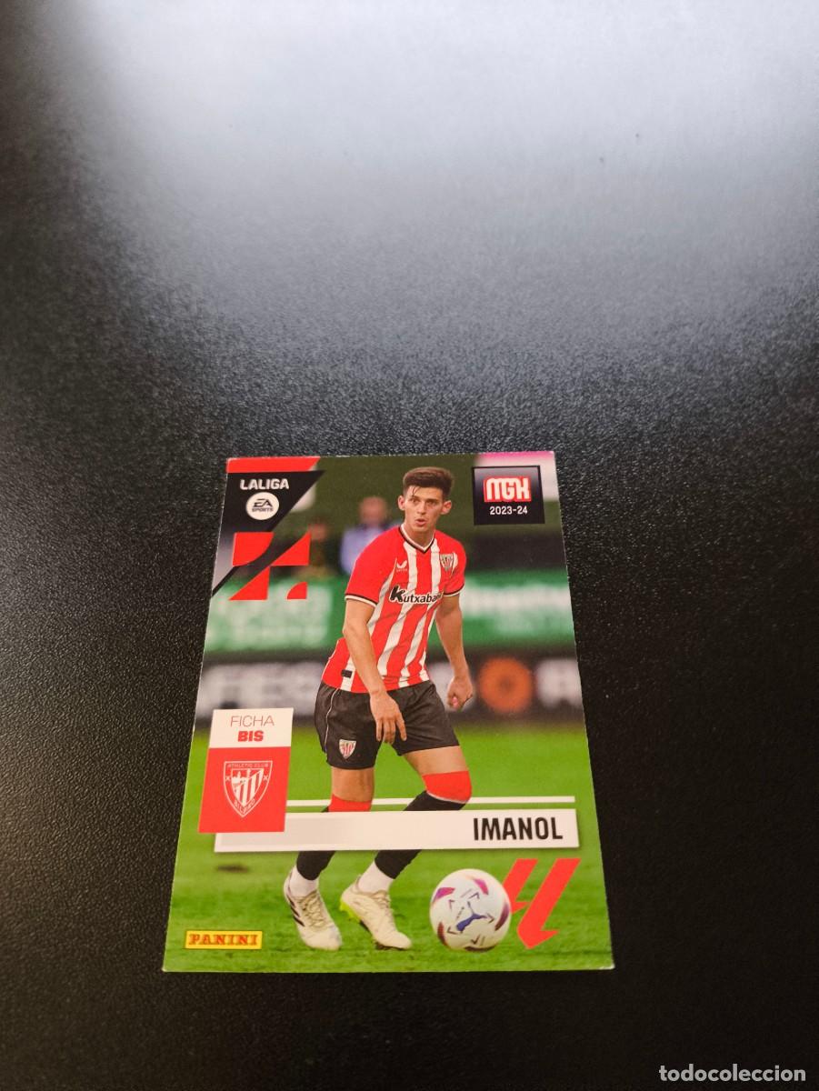 Cromos de f&uacute;tbol: 62 BIS Imanol ATHLETIC DE BILBAO PANINI LIGA MEGACRACKS MGK 2023 2024 23 24 NO ESTE