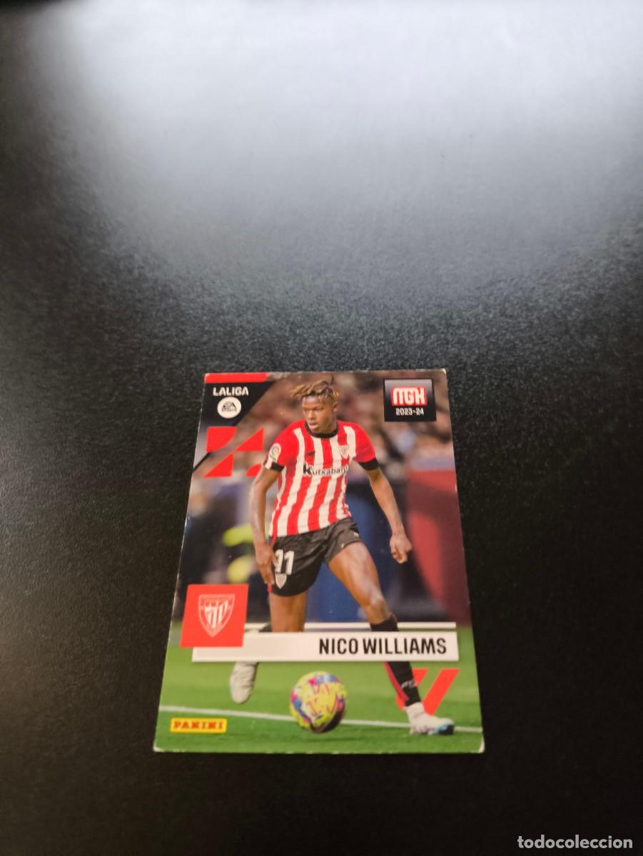 Figurine di Calcio: 69 Nico Williams ATHLETIC DE BILBAO PANINI LIGA MEGACRACKS MGK 2023 2024 23 24 NO ESTE