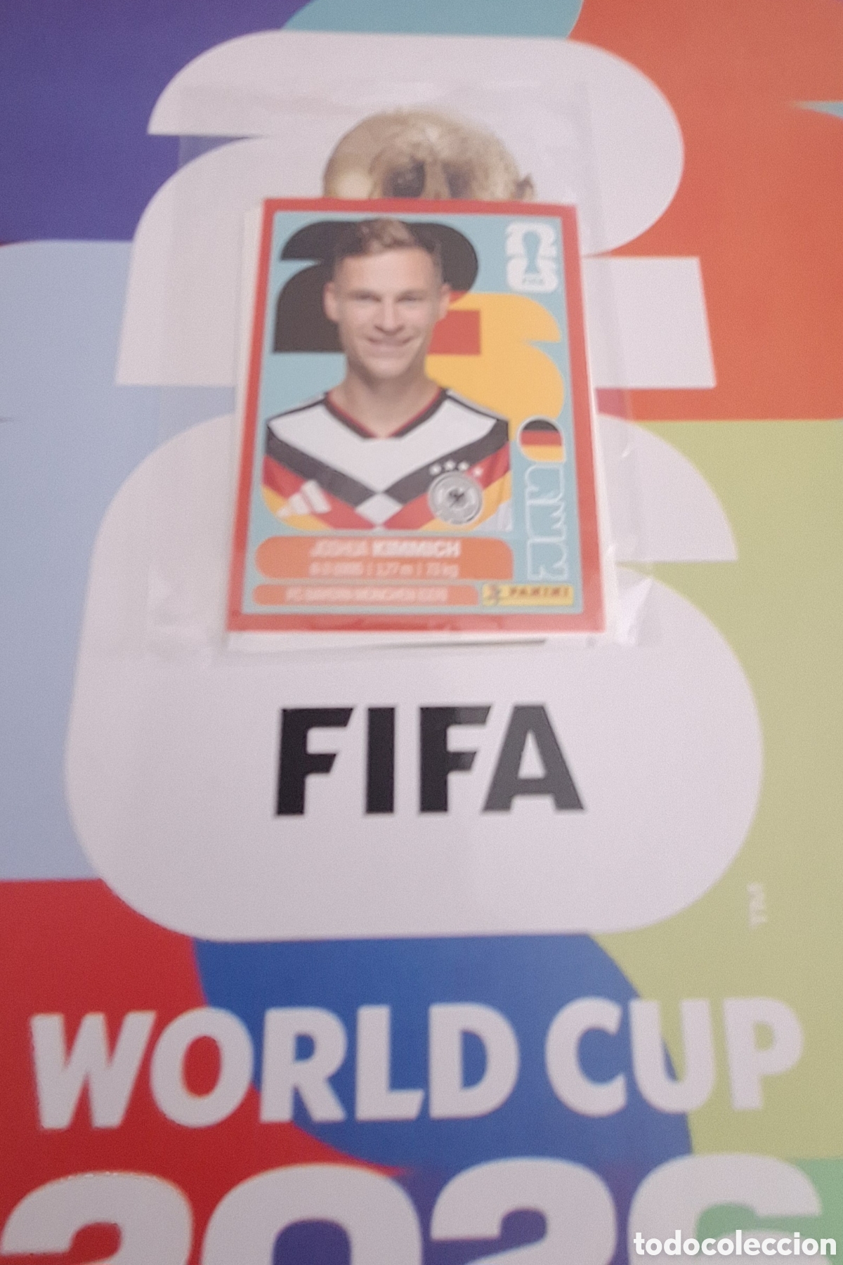 Cromos de f&uacute;tbol: Cromo Kimmich version Rojo Mundial USA CANAD&Aacute; M&Eacute;XICO 2026