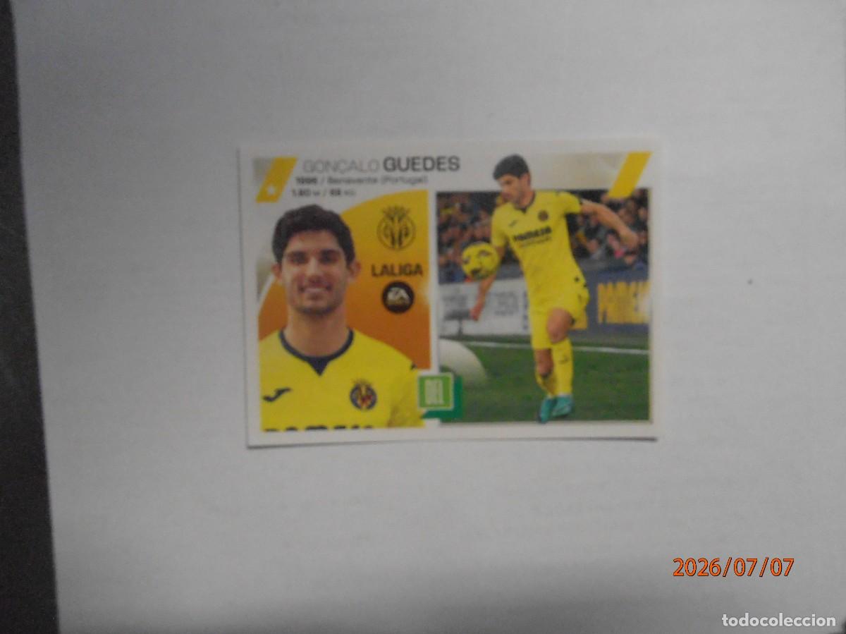 Cromos de f&uacute;tbol: Goncalo Guedes- Villarreal - Mercado de invierno - 2023-24