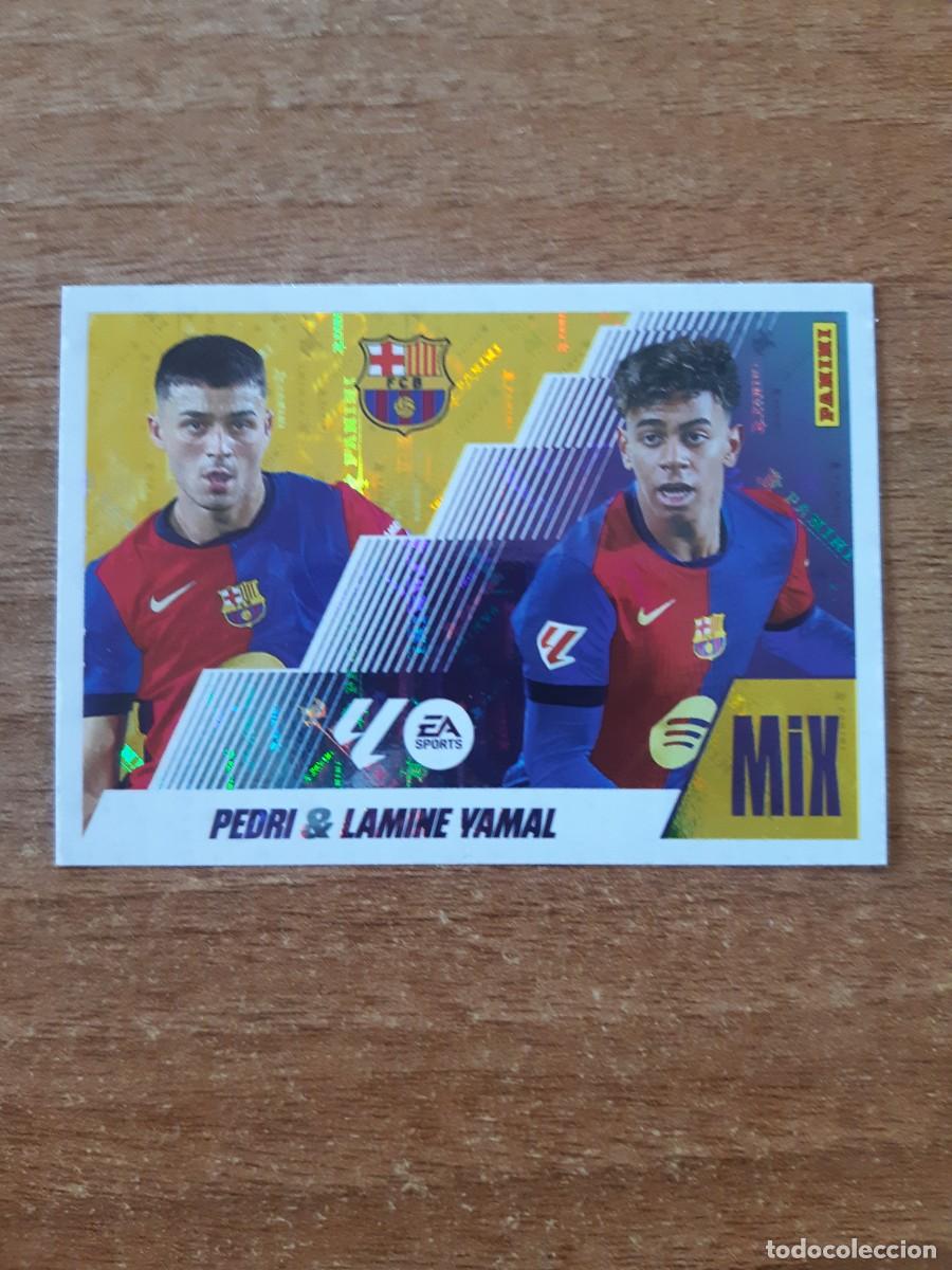 Cromos de f&uacute;tbol: N&deg;20 MIX PEDRI LAMINE YAMAL BARCELONA LIGA ESTE 25-26 2025-2026 PANINI. NUNCA PEGADO, NUEVO