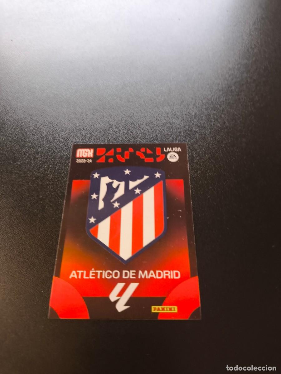 Cromos de f&uacute;tbol: 73 Escudo ATLETICO DE MADRID PANINI LIGA MEGACRACKS MGK 2023 2024 23 24 NO ESTE