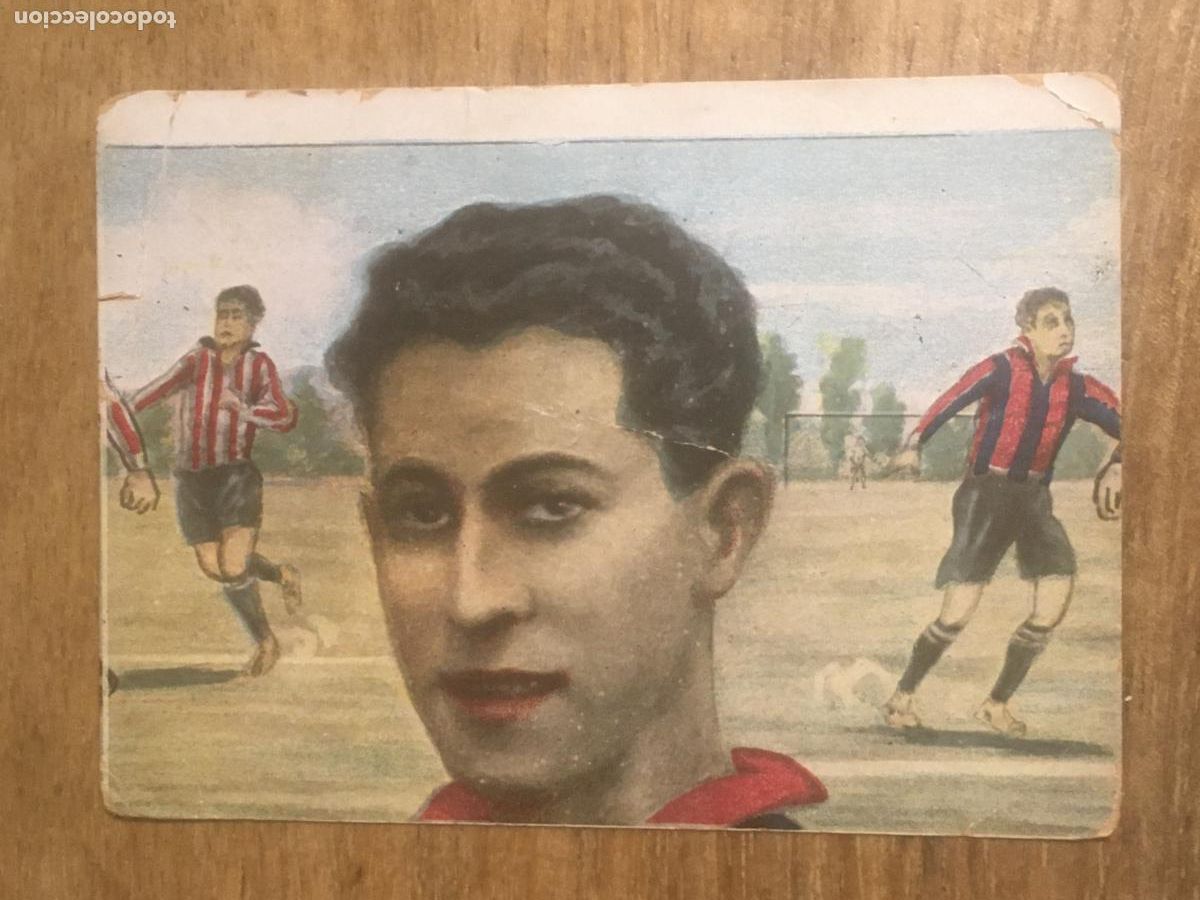 Football Stickers: paulino alcantara futbol club barcelona cromo chocolates jaime boix n&ordm; 61 nunca pegado