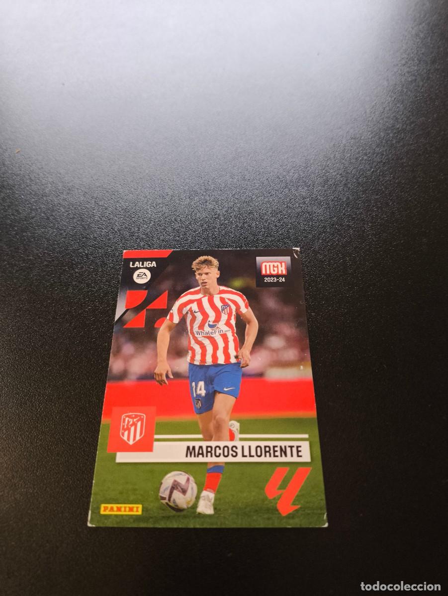Cromos de f&uacute;tbol: 83 Marcos Llorente ATLETICO DE MADRID PANINI LIGA MEGACRACKS MGK 2023 2024 23 24 NO ESTE