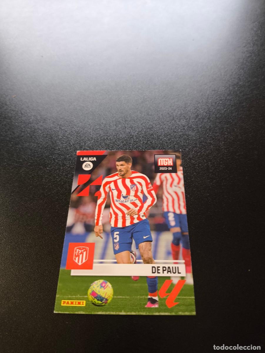 Cromos de f&uacute;tbol: 84 De Paul ATLETICO DE MADRID PANINI LIGA MEGACRACKS MGK 2023 2024 23 24 NO ESTE