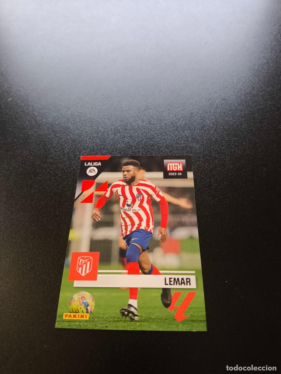 Cromos de f&uacute;tbol: 85 Lemar ATLETICO DE MADRID PANINI LIGA MEGACRACKS MGK 2023 2024 23 24 NO ESTE