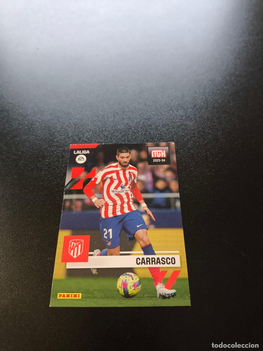 Cromos de f&uacute;tbol: 86 Carrasco ATLETICO DE MADRID PANINI LIGA MEGACRACKS MGK 2023 2024 23 24 NO ESTE