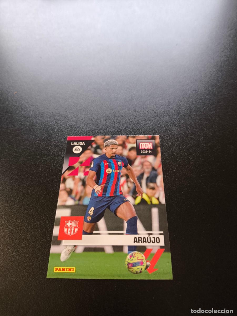 Fu&szlig;ball-Sticker: 97 Ara&uacute;jo BARCELONA PANINI LIGA MEGACRACKS MGK 2023 2024 23 24 NO ESTE