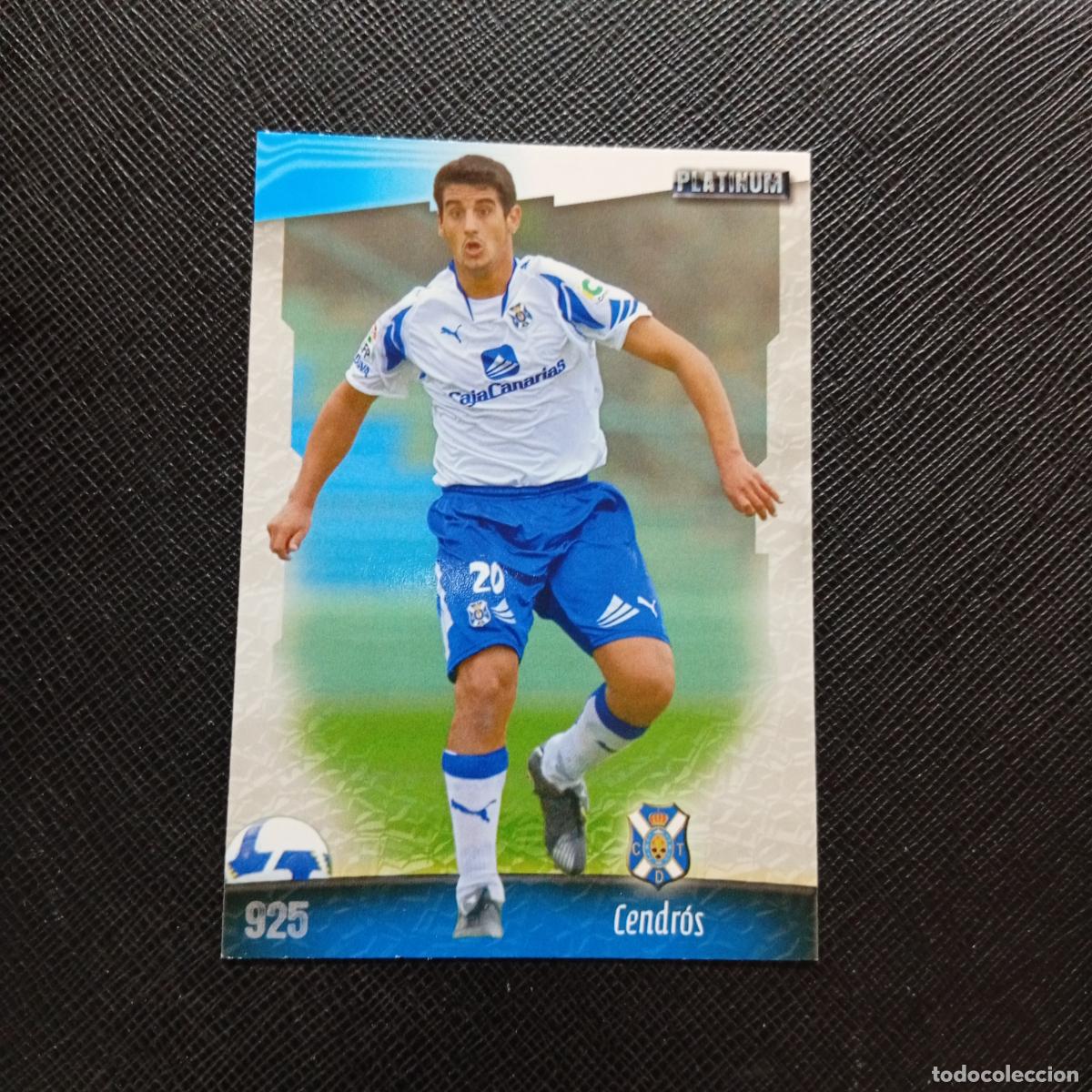 Cromos de f&uacute;tbol: 925 CENDROS TENERIFE MUNDICROMO QUIZ GAME 2008 2009 FUTBOL 08 09 - A212 PG41