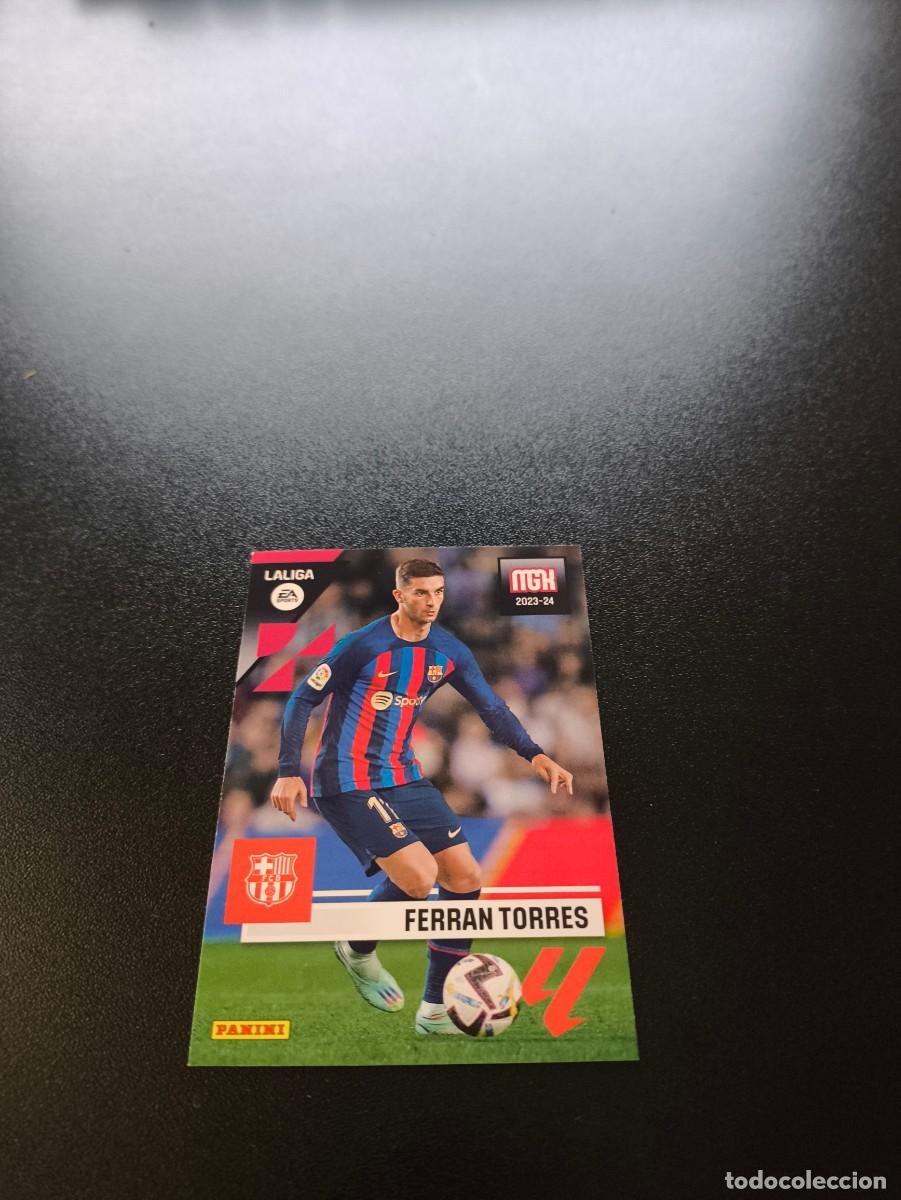Cromos de f&uacute;tbol: 105 Ferran Torres BARCELONA PANINI LIGA MEGACRACKS MGK 2023 2024 23 24 NO ESTE