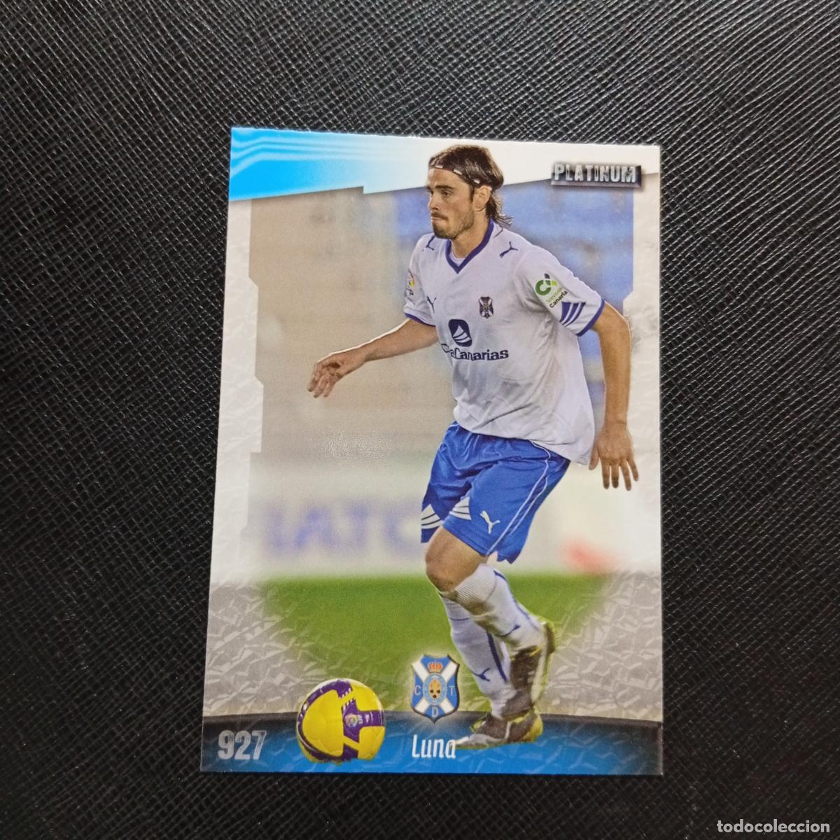Cromos de f&uacute;tbol: 927 LUNA TENERIFE MUNDICROMO QUIZ GAME 2008 2009 FUTBOL 08 09 - A212 PG41