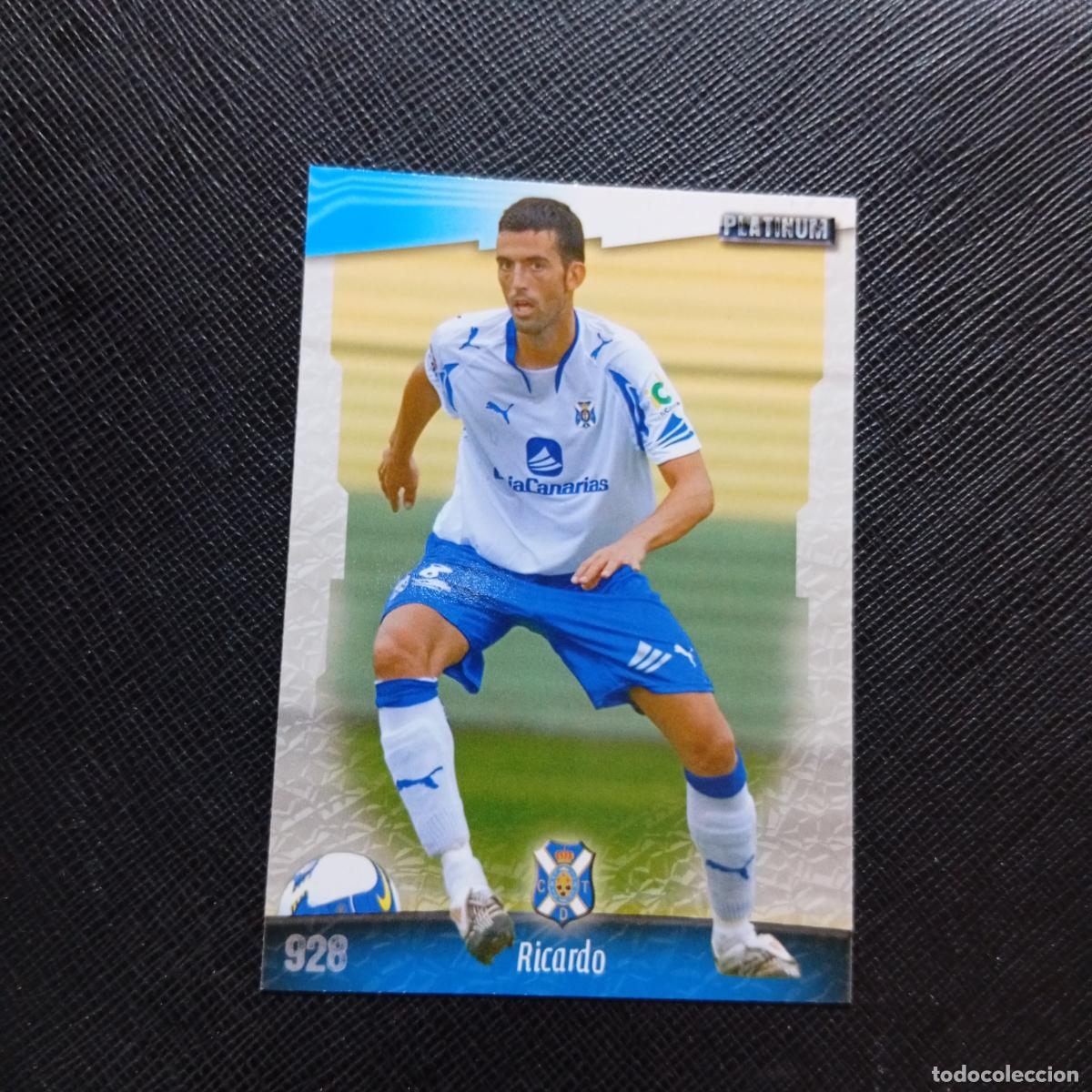 Cromos de f&uacute;tbol: 928 RICARDO TENERIFE MUNDICROMO QUIZ GAME 2008 2009 FUTBOL 08 09 - A212 PG41