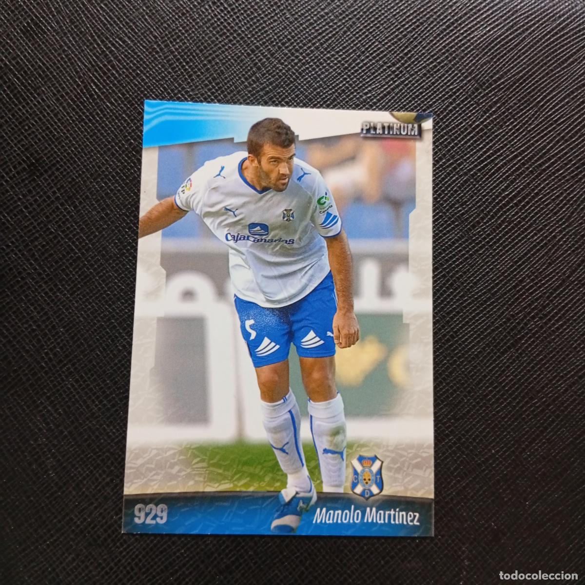Cromos de f&uacute;tbol: 929 MANOLO MARTINEZ TENERIFE MUNDICROMO QUIZ GAME 2008 2009 FUTBOL 08 09 - A212 PG41