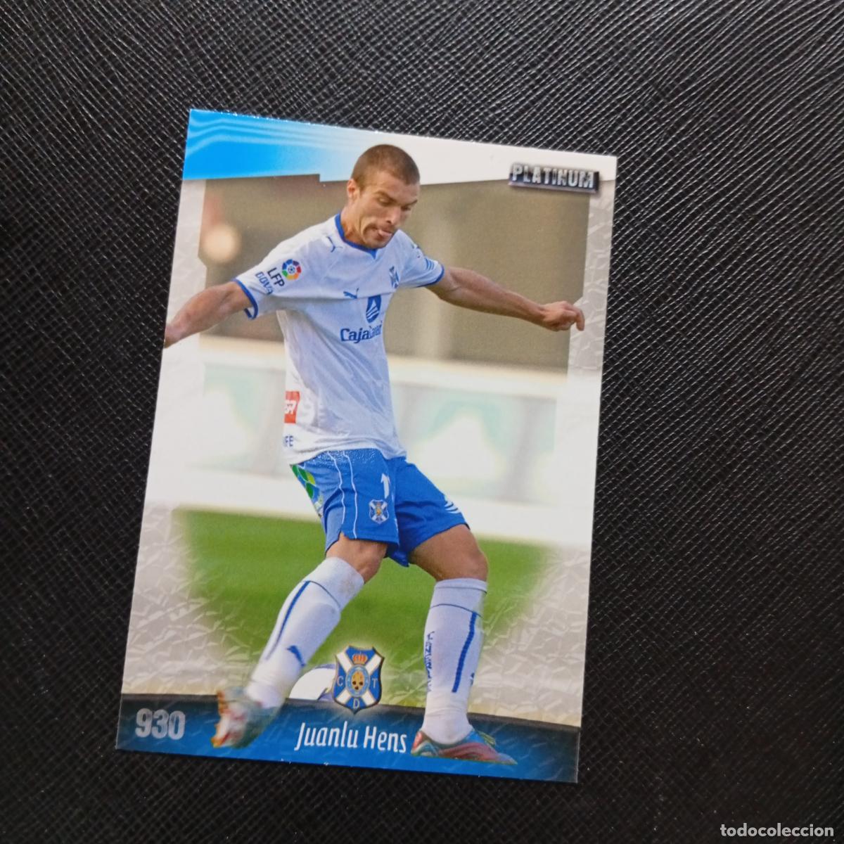Cromos de f&uacute;tbol: 930 JUANLU HENS TENERIFE MUNDICROMO QUIZ GAME 2008 2009 FUTBOL 08 09 - A212 PG41