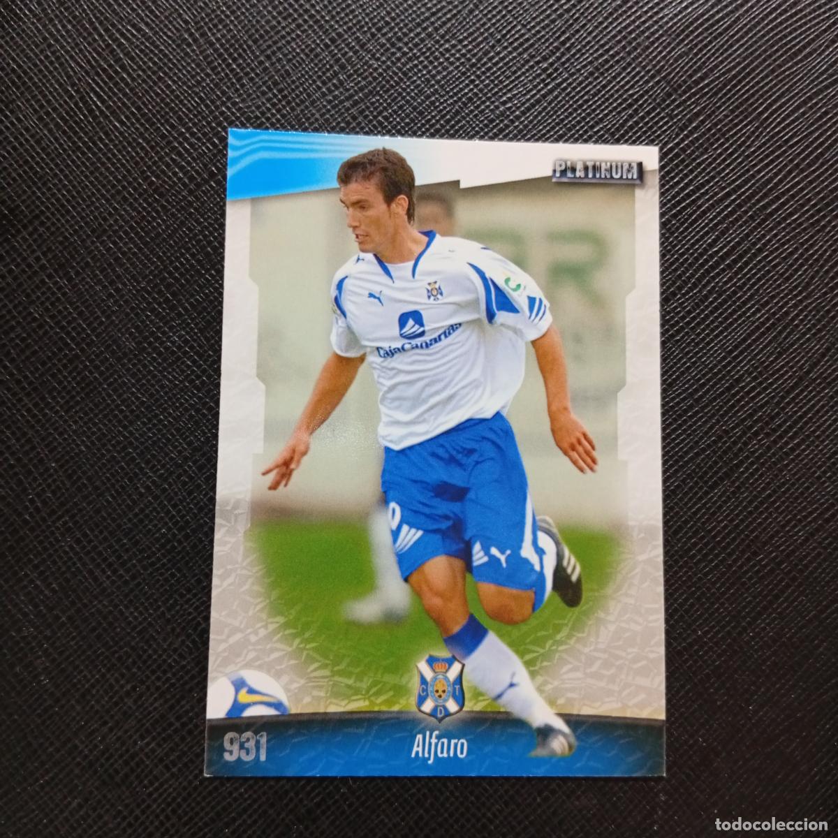 Cromos de f&uacute;tbol: 931 ALFARO TENERIFE MUNDICROMO QUIZ GAME 2008 2009 FUTBOL 08 09 - A212 PG41