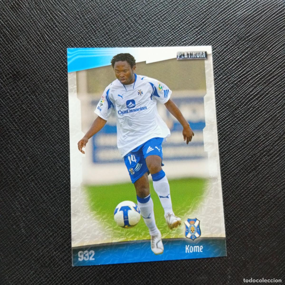 Cromos de f&uacute;tbol: 932 KOME TENERIFE MUNDICROMO QUIZ GAME 2008 2009 FUTBOL 08 09 - A212 PG41