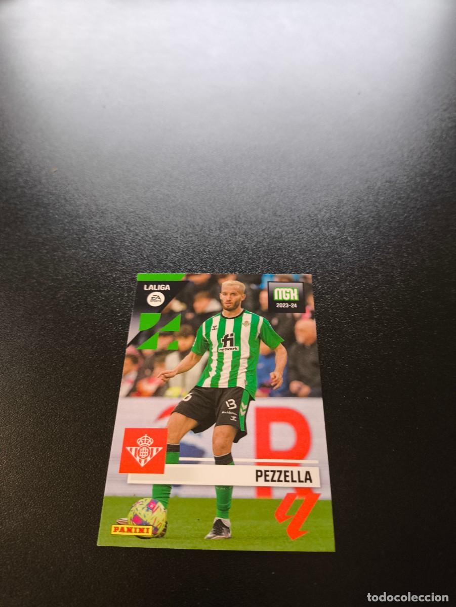 Cromos de f&uacute;tbol: 113 Pezzella REAL BETIS PANINI LIGA MEGACRACKS MGK 2023 2024 23 24 NO ESTE