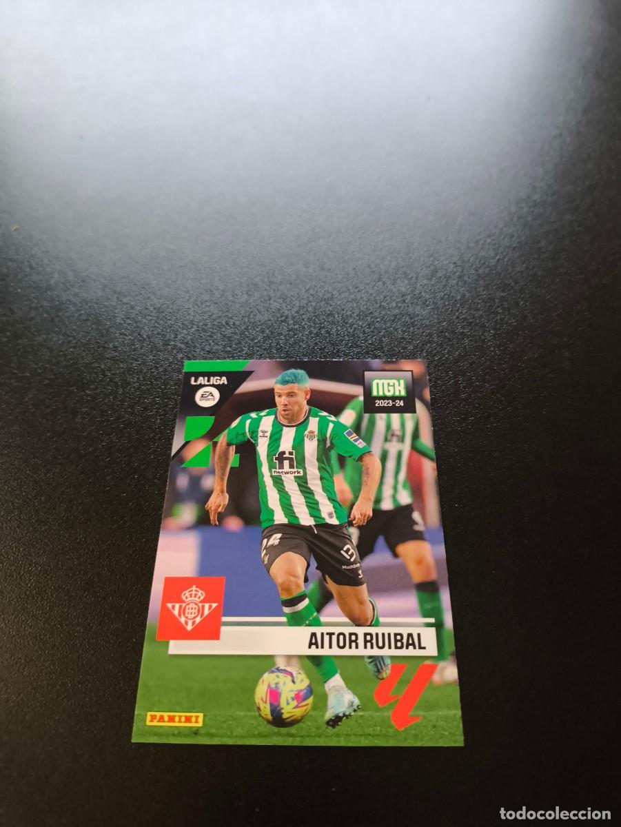 Cromos de f&uacute;tbol: 118 Aitor Ruibal REAL BETIS PANINI LIGA MEGACRACKS MGK 2023 2024 23 24 NO ESTE
