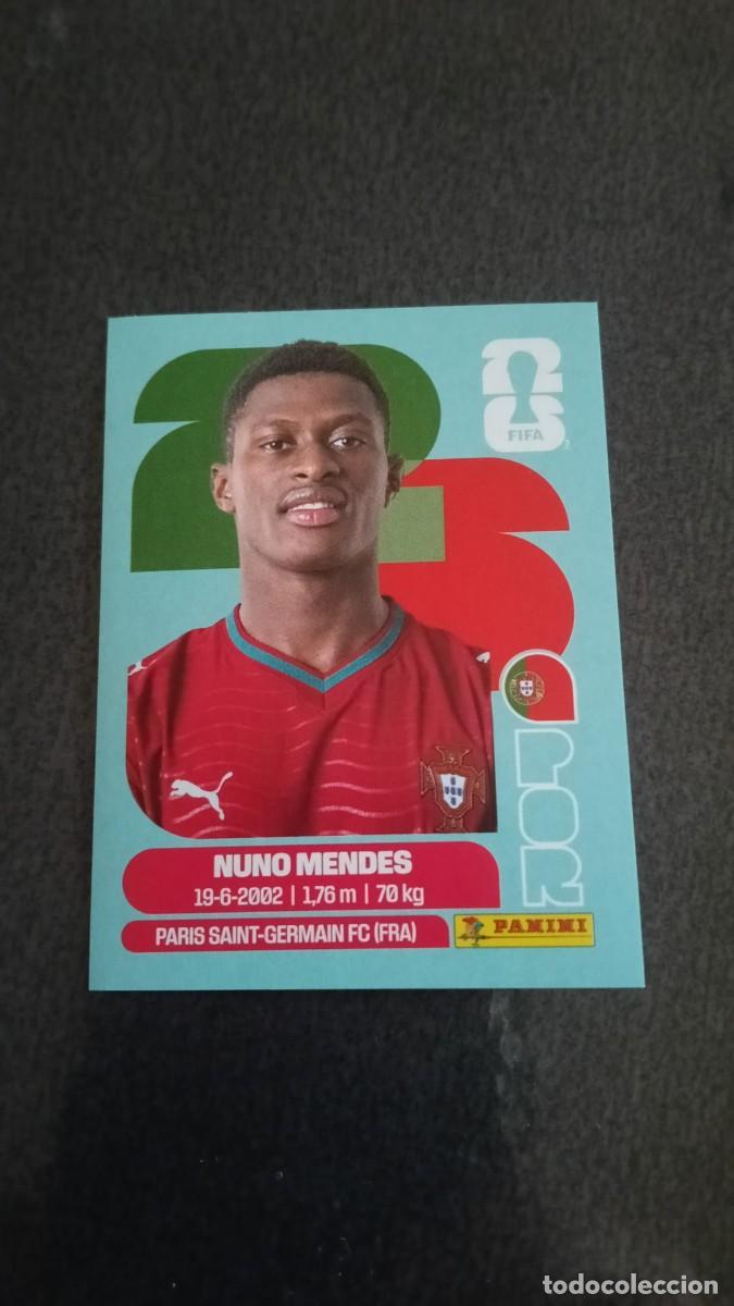 Cromos de f&uacute;tbol: Panini Mundial World Cup 2026 - Por 7 - Nuno Mendes - Portugal