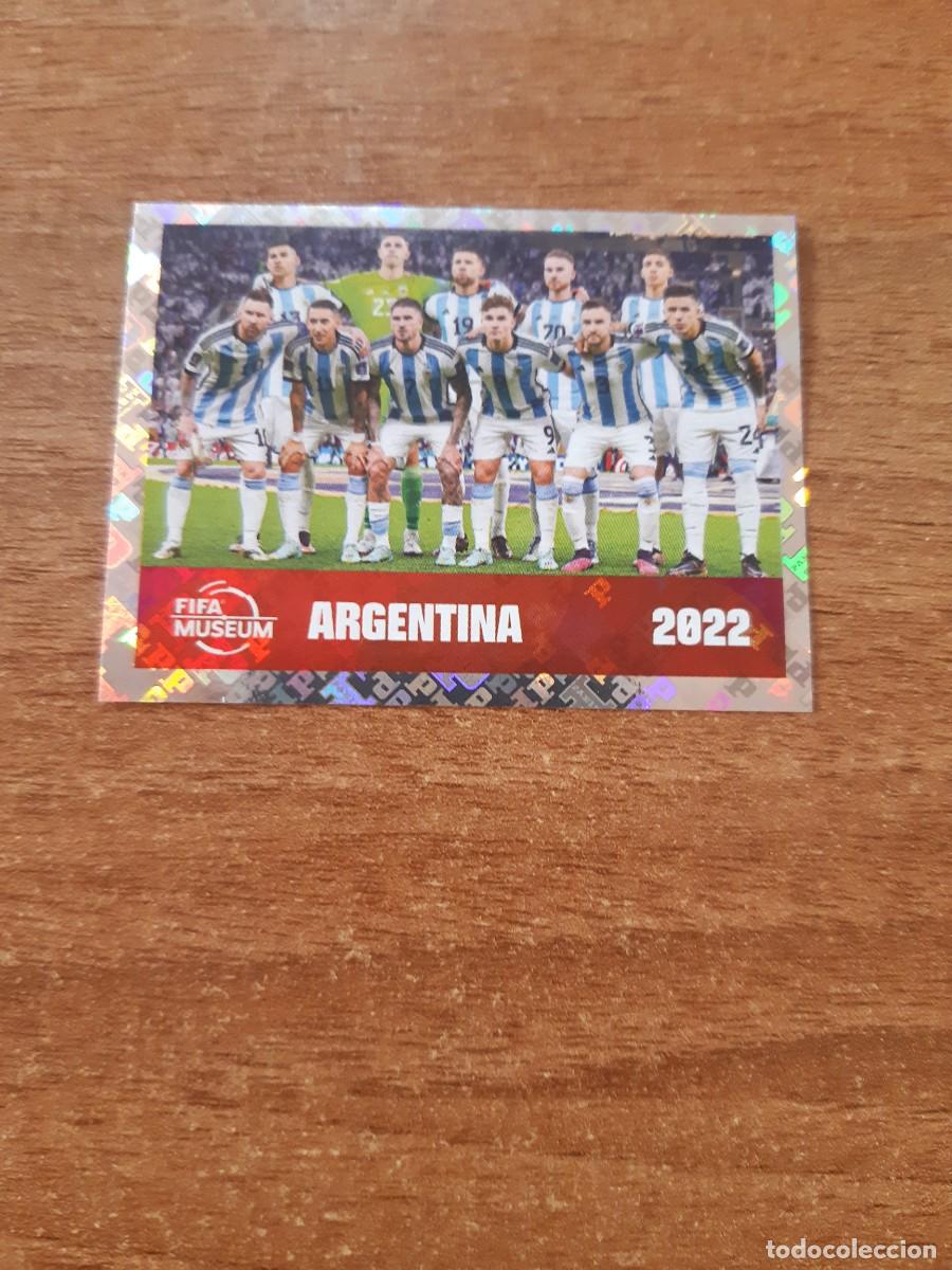 Cromos de f&uacute;tbol: FWC19 ALINEACI&Oacute;N ARGENTINA CAMPEON 2022 MUNDIAL 2026 PANINI STICKERS. NUEVO SIN PEGAR