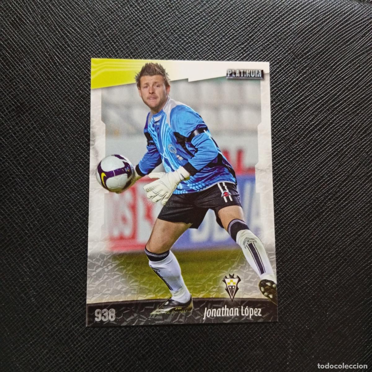 Cromos de f&uacute;tbol: 938 JONATHAN LOPEZ ALBACETE MUNDICROMO QUIZ GAME 2008 2009 FUTBOL 08 09 - A212 PG42