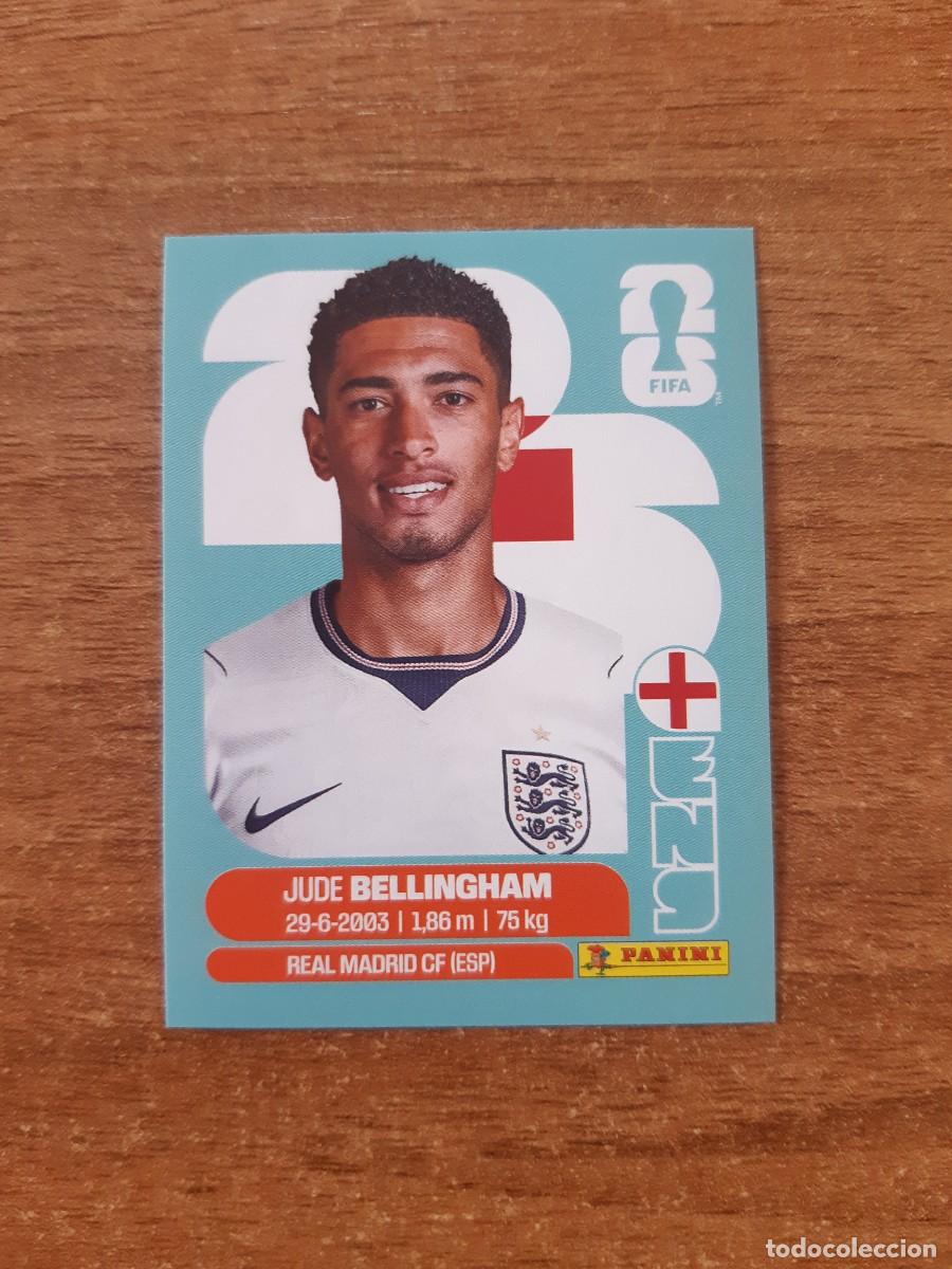 Cromos de f&uacute;tbol: ENG11 JUDE BELLINGHAM INGLATERRA MUNDIAL 2026 PANINI STICKERS. NUEVO SIN PEGAR