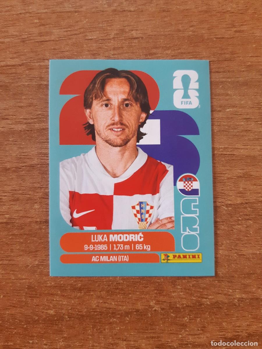 Cromos de f&uacute;tbol: CRO9 LUKA MODRIC CROACIA MUNDIAL 2026 PANINI STICKERS. NUEVO SIN PEGAR