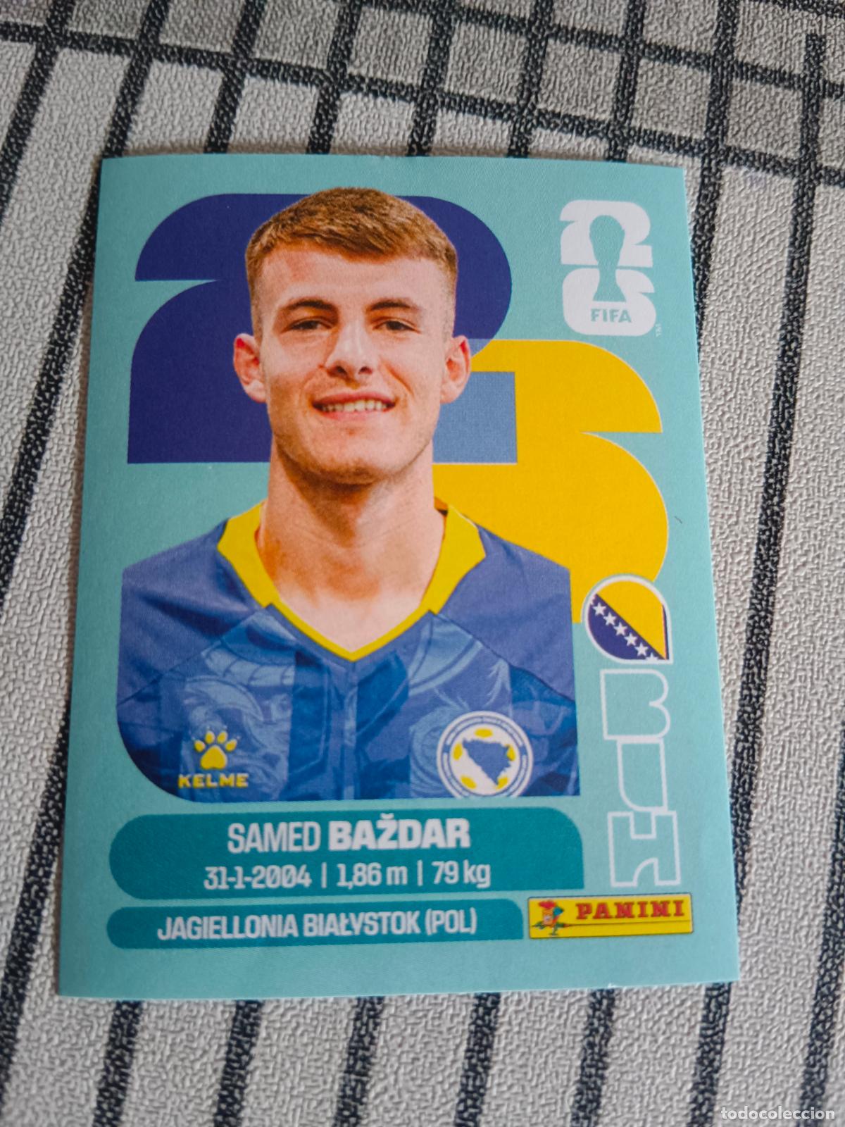 Cromos de f&uacute;tbol: MUNDIAL 2026 ESTADOS UNIDOS USA MEXICO MEJICO CANADA BIH 19 BIH19 SAMED BAZDAR BOSNIA I HERZEGOVINA