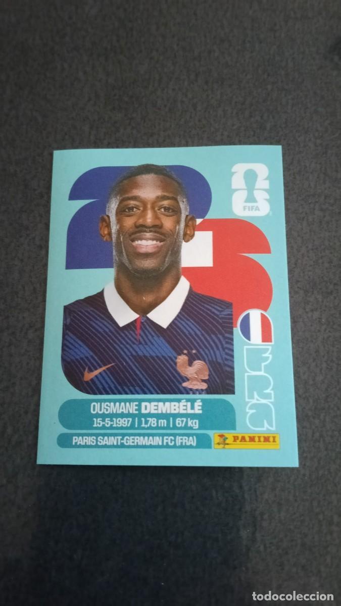 Cromos de f&uacute;tbol: Panini Mundial World Cup 2026 - Fra 15 - Dembele - Francia