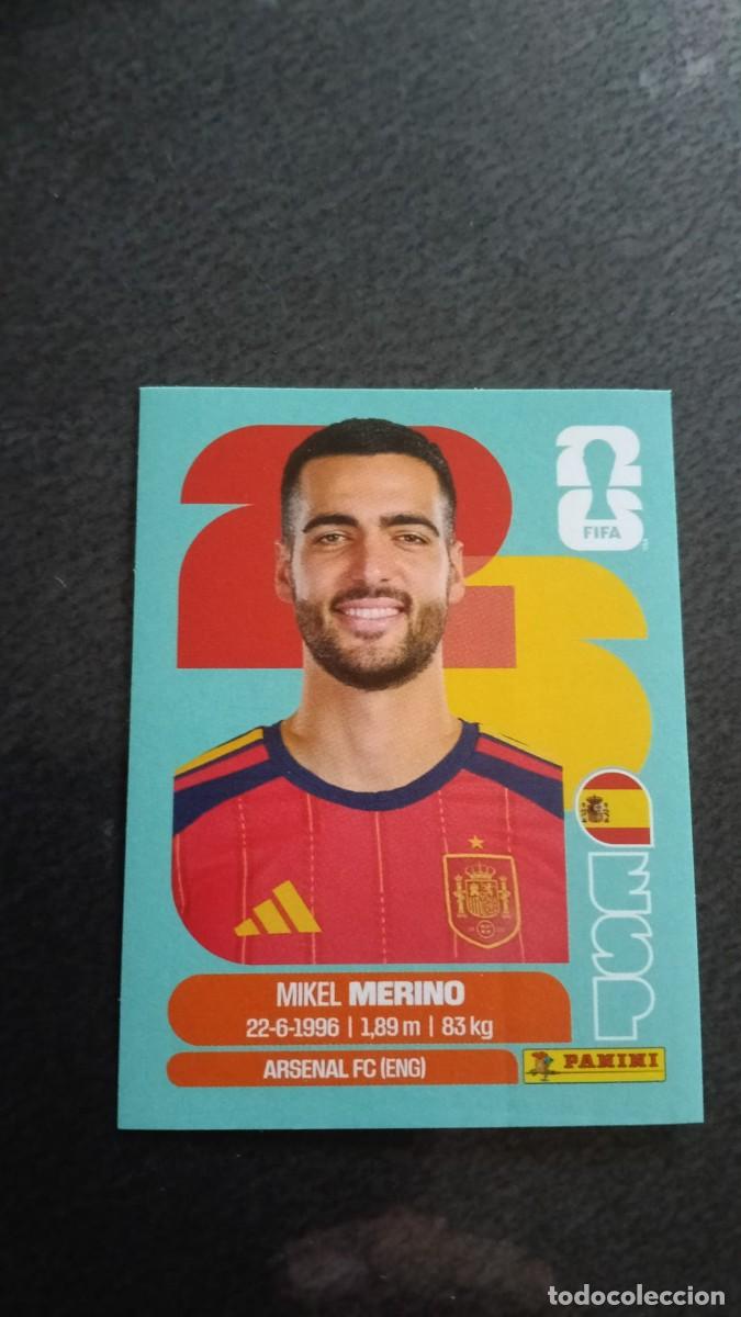 Cromos de f&uacute;tbol: Panini Mundial World Cup 2026 - Esp 14 - Mikel Merino - Espa&ntilde;a