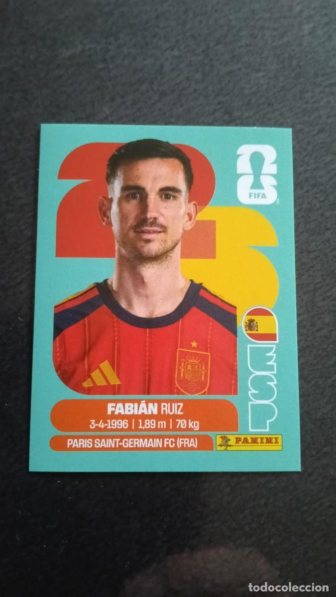 Cromos de f&uacute;tbol: Panini Mundial World Cup 2026 - Esp 12 - Fabian Ruiz - Espa&ntilde;a