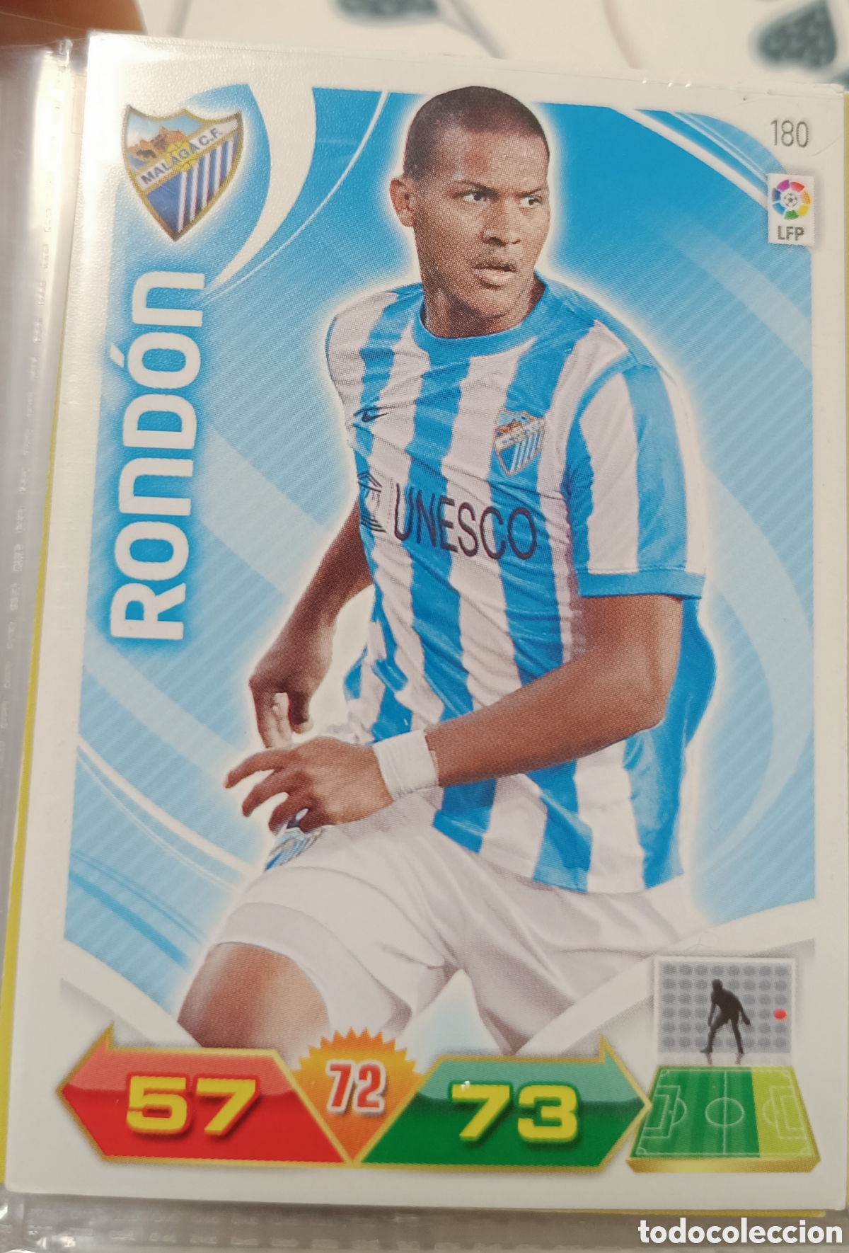 Cromos de f&uacute;tbol: 180 RONDON adrenalyn 11/12