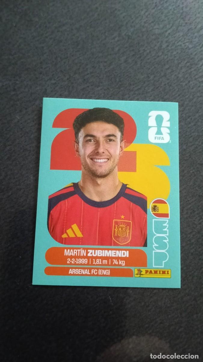 Cromos de f&uacute;tbol: Panini Mundial World Cup 2026 - Esp 9 - Zubimendi - Espa&ntilde;a