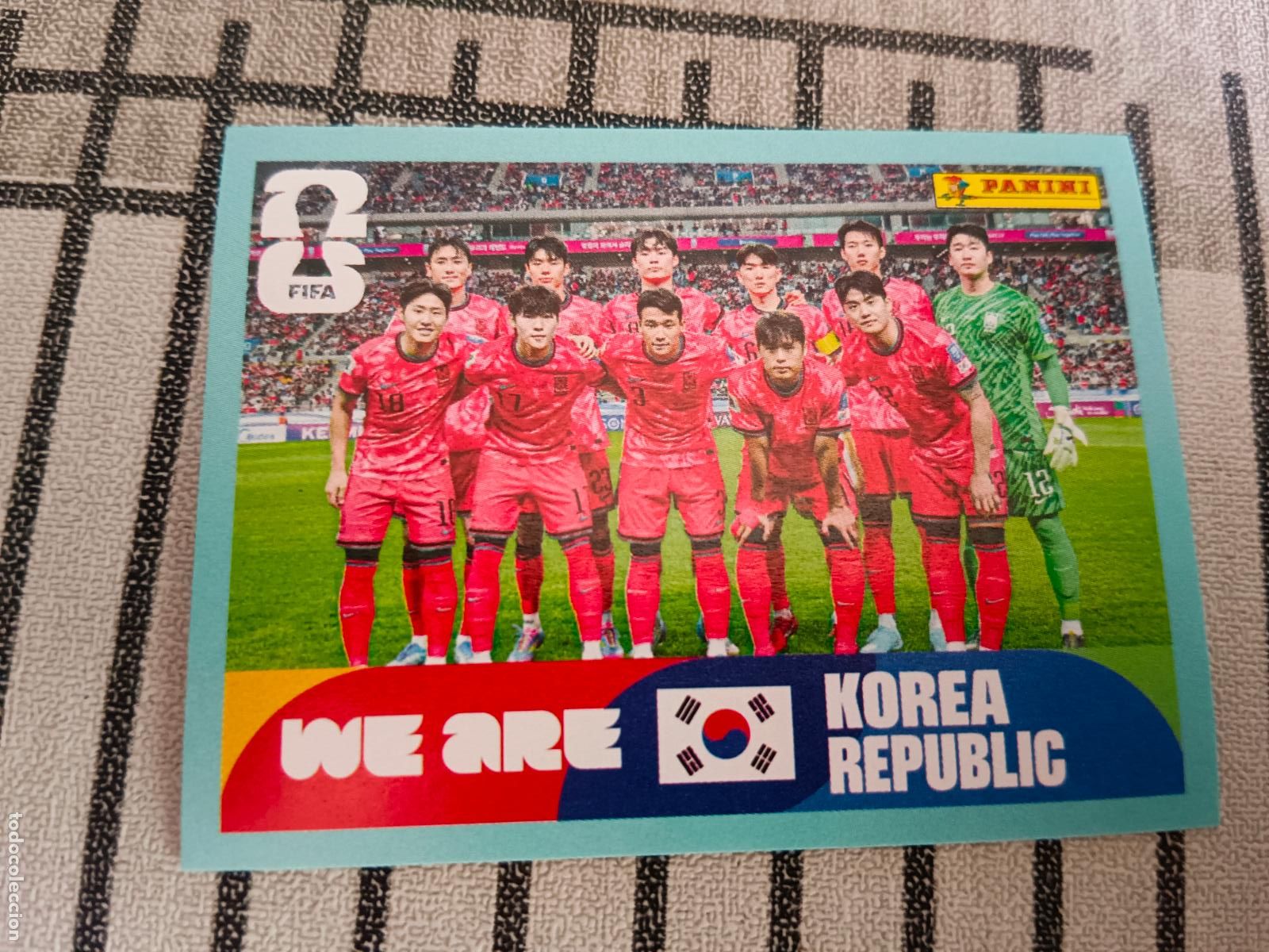 Cromos de f&uacute;tbol: MUNDIAL 2026 ESTADOS UNIDOS USA MEXICO MEJICO CANADA KOR 13 KOR13 ALINEACION COREA DEL SUR FIFA