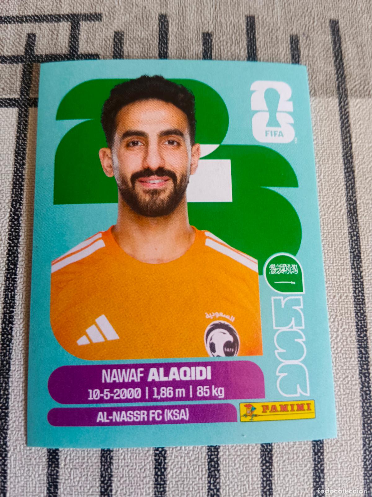 Cromos de f&uacute;tbol: MUNDIAL 2026 ESTADOS UNIDOS USA MEXICO MEJICO CANADA KSA 2 KSA2 NAWAF ALAQIDI ARABIA SAUDI FIFA