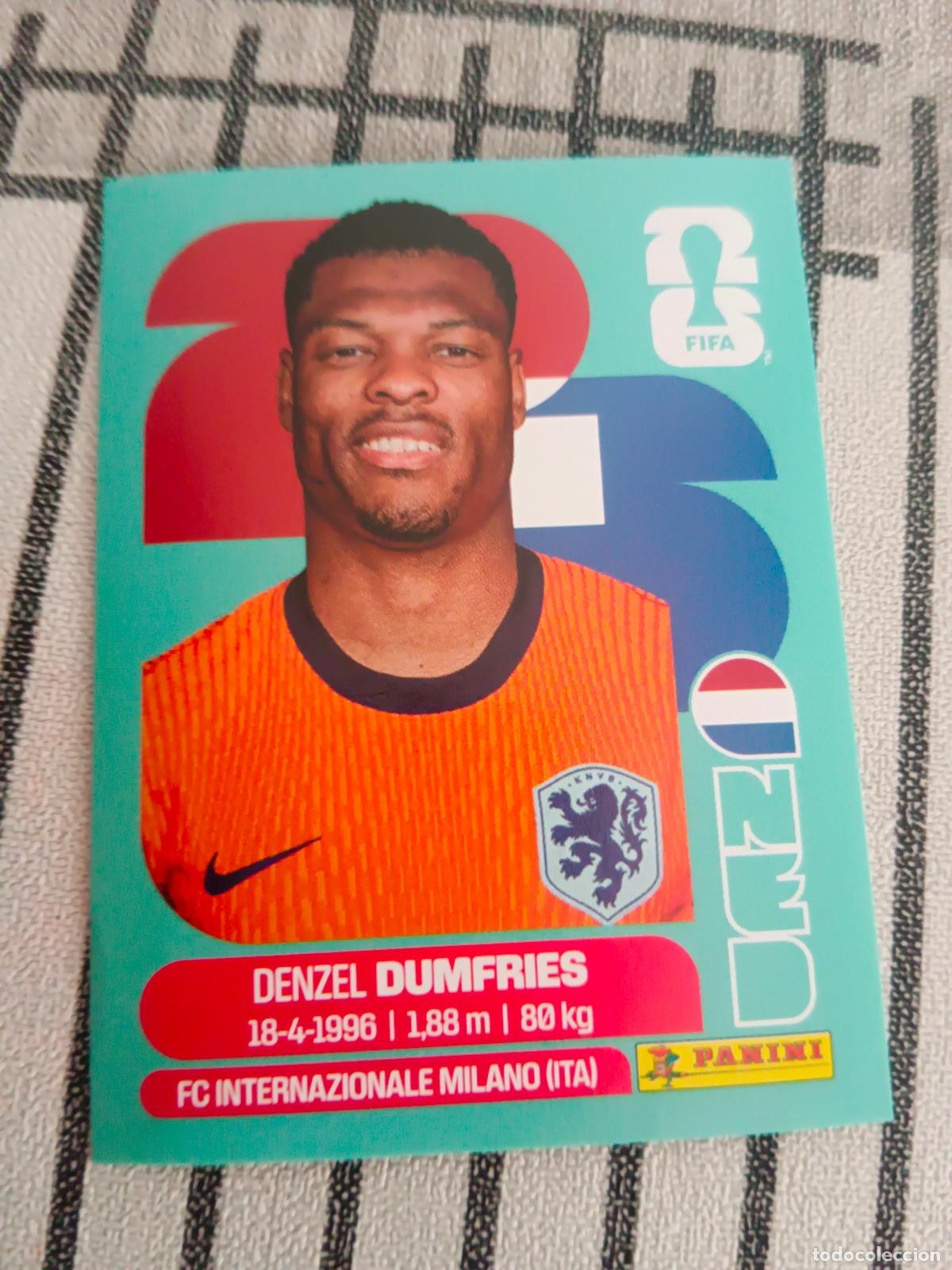 Cromos de f&uacute;tbol: MUNDIAL 2026 ESTADOS UNIDOS USA MEXICO MEJICO CANADA NED 6 NED6 DENZEL DUMFRIES HOLANDA FIFA
