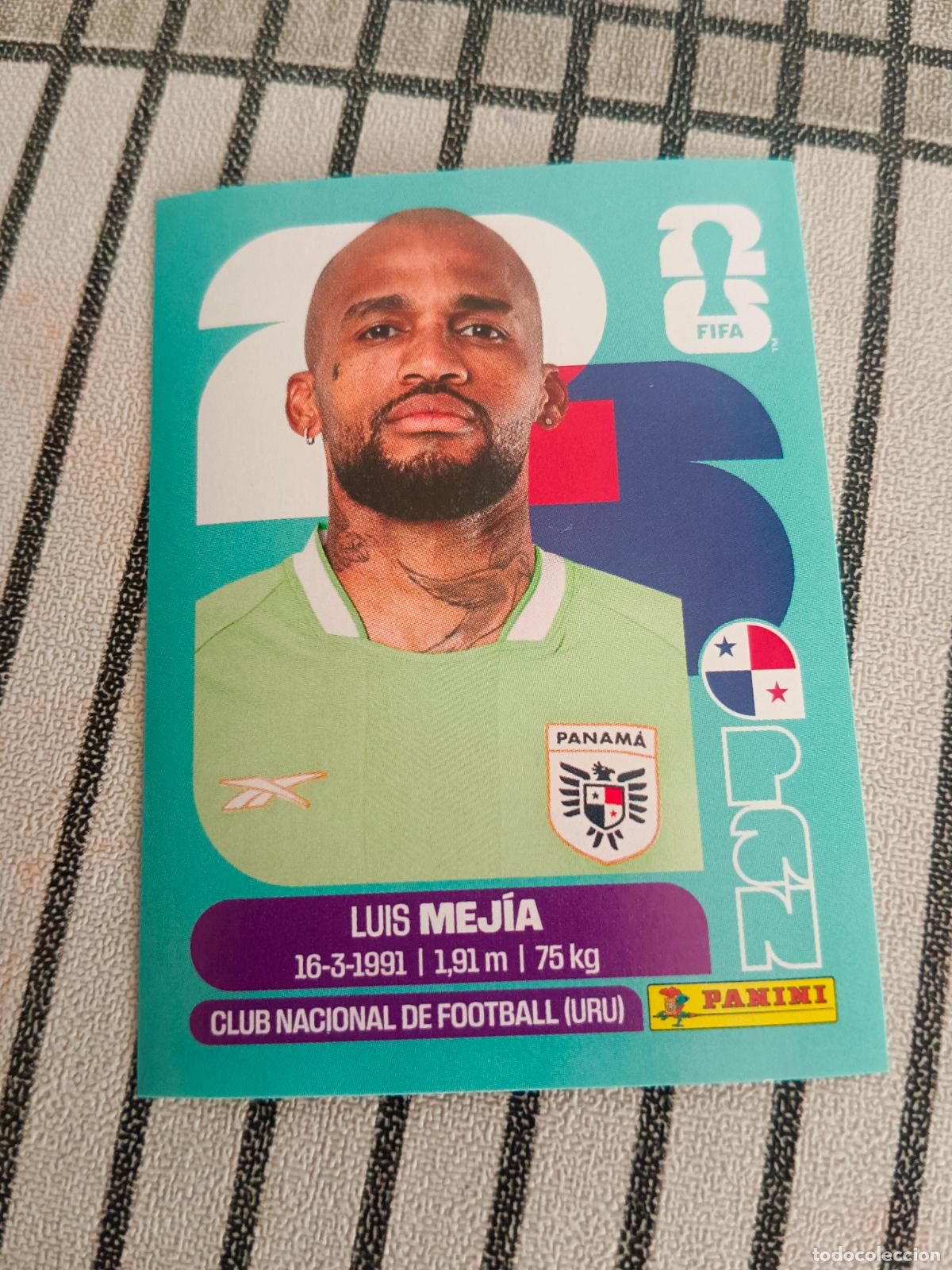 Cromos de f&uacute;tbol: MUNDIAL 2026 ESTADOS UNIDOS USA MEXICO MEJICO CANADA PAN 3 PAN3 LUIS MEJIA PANAMA FIFA